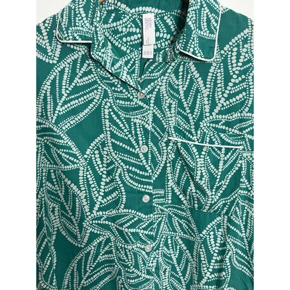 Stars Above Simply Cool Short Sleeve Pajama Lounge Top Women’s Size X-Small - Picture 4 of 7